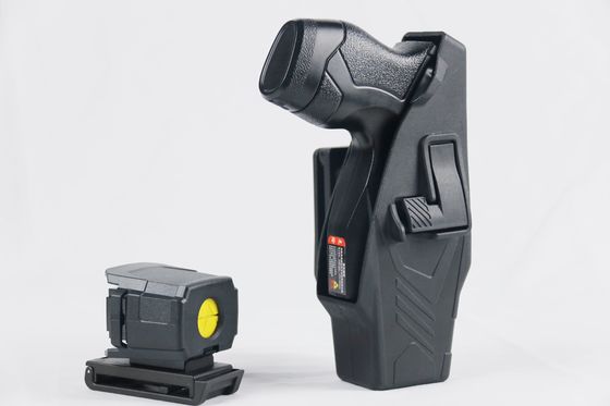 HUSHA TX100P 55KV แรงดันไฟฟ้าขาออก IP57 กันน้ำแบตเตอรี่ Stun Gun Non-Lethal อุปกรณ์รักษาความปลอดภัย